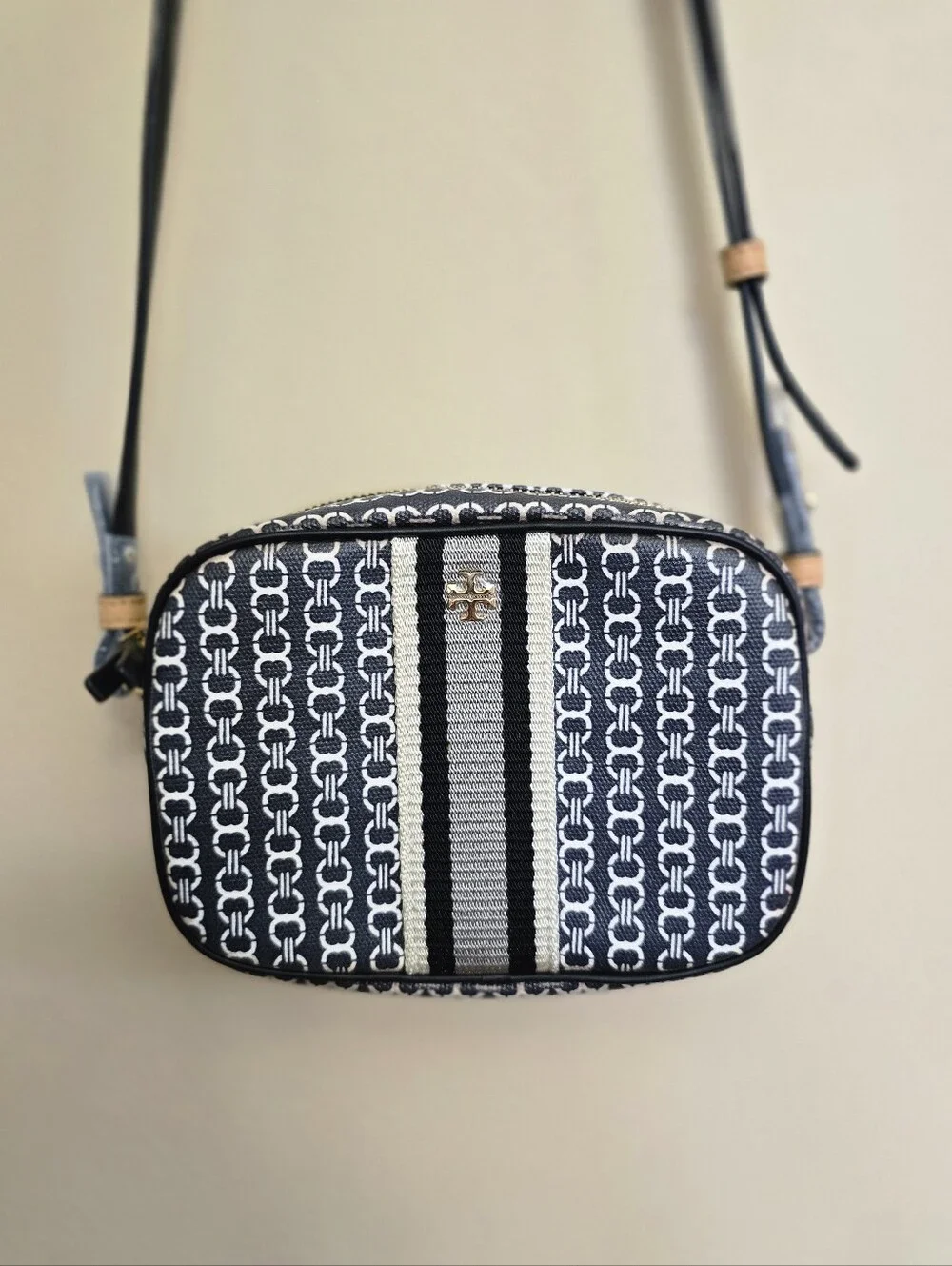 Tory Burch Women's Gemini Link Canvas Mini Bag